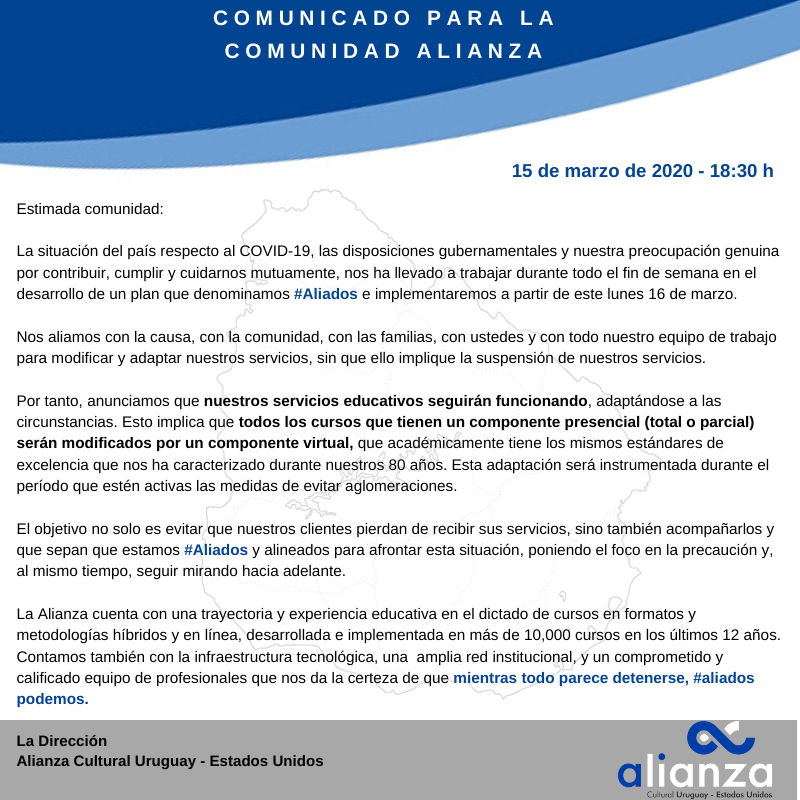 Comunicado